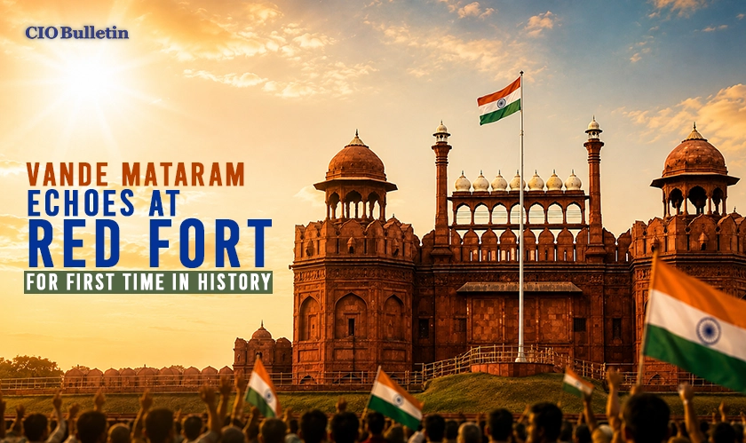 Vande Mataram Echoes At Red Fort Today 